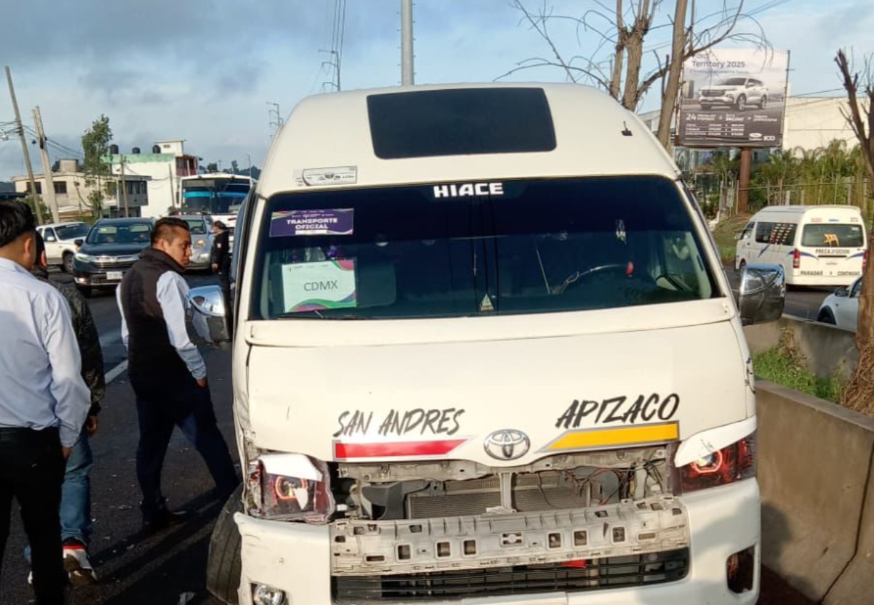 Atletas de tiro con arco de la CDMX resultan ilesos tras incidente de tránsito en Tlaxcala